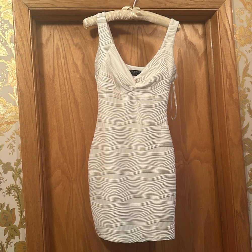 White sundress by guess